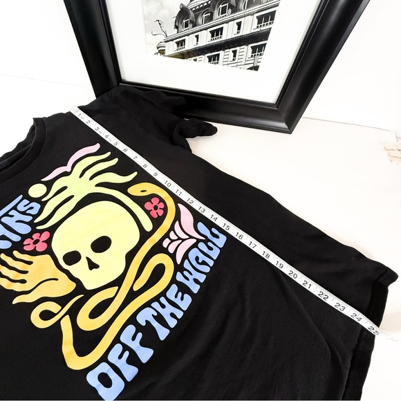 Vans Off The Wall Skull Graphic T-Shirt Black Men’s Size M - Picture 6 of 6
